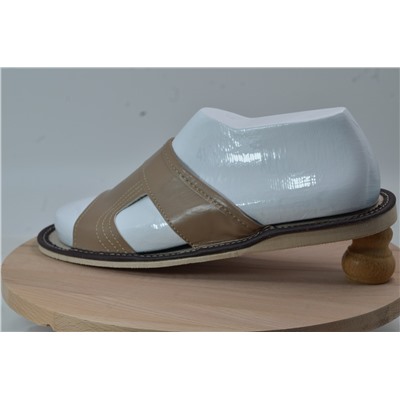 069-42  Обувь домашняя (Тапочки кожаные) размер 42